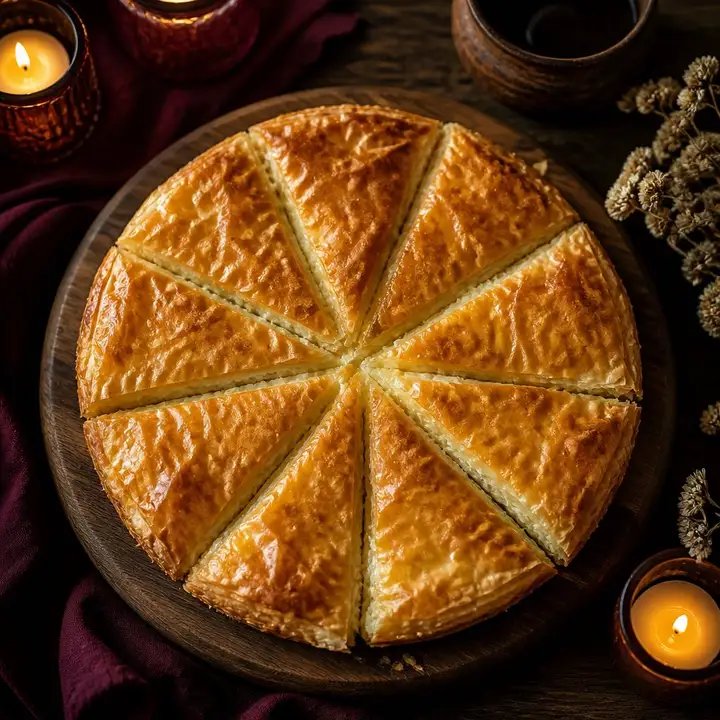 Homemade Cheese Pie — Porta Crveni Pevac