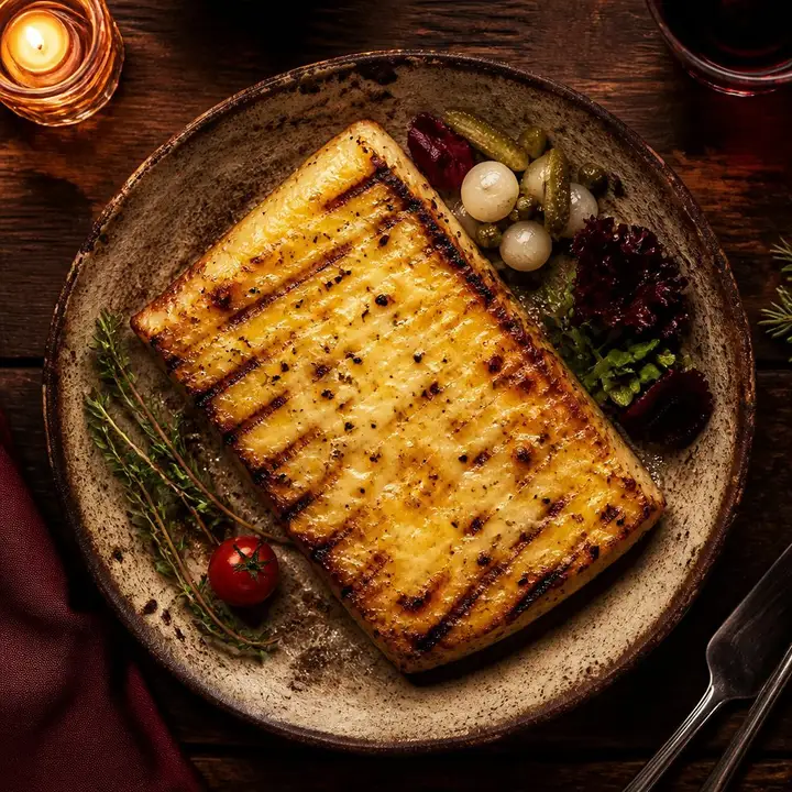 Charcoal-Grilled Mountain Cheese — Porta Crveni Pevac