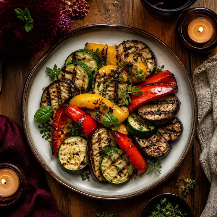 Grilled Seasonal Vegetables — Porta Crveni Pevac