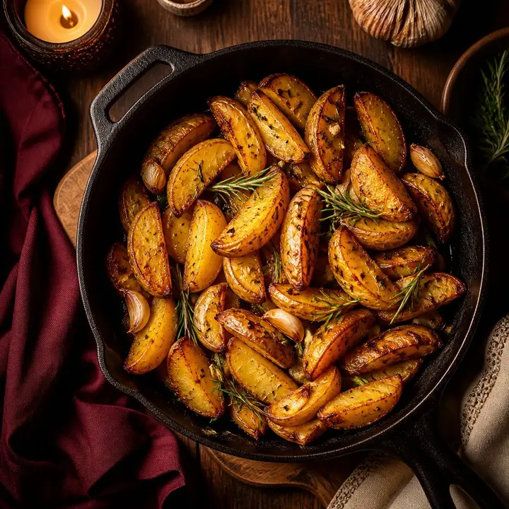 Homemade Roasted Potato — Porta Crveni Pevac