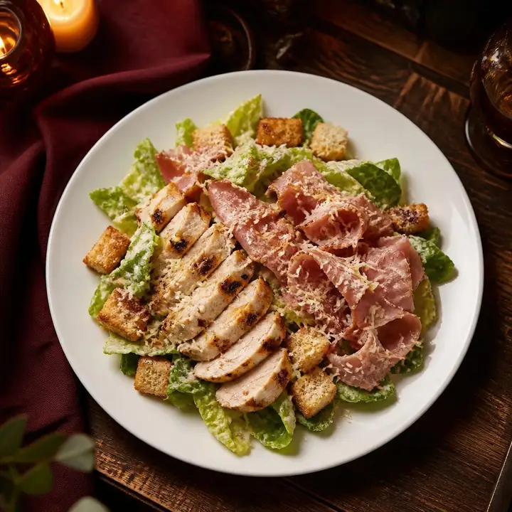 Serbian-Style Caesar Salad — Porta Crveni Pevac